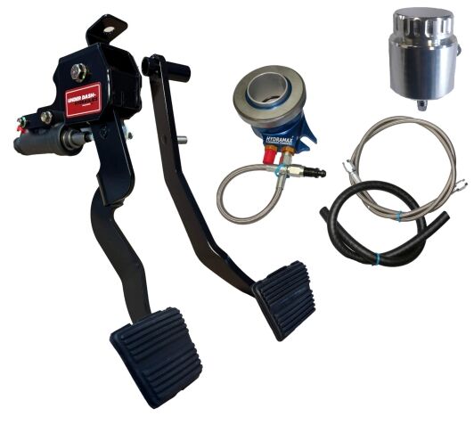 1977-90 GM B-Body Underdash Hydraulic Clutch Conversion Kit for TKX, TKO and Muncie