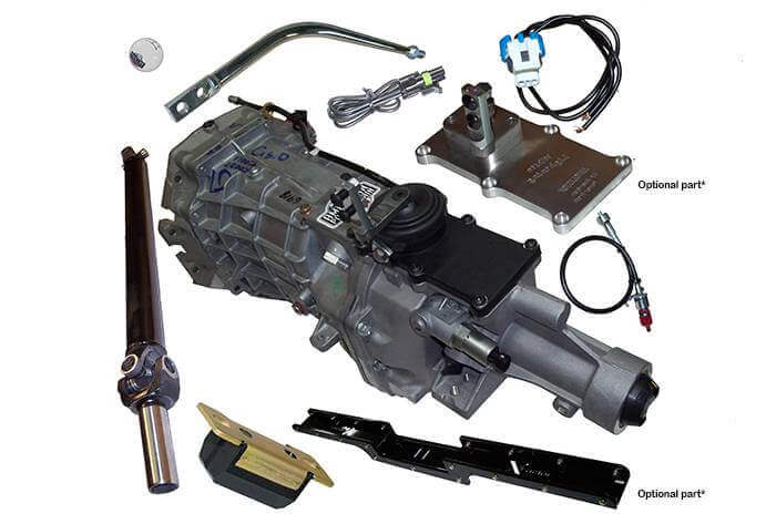 1968-72 BOP A-body (GTO, LeMans, 442, Cutlass, GS, Skylark) 6-speed kit