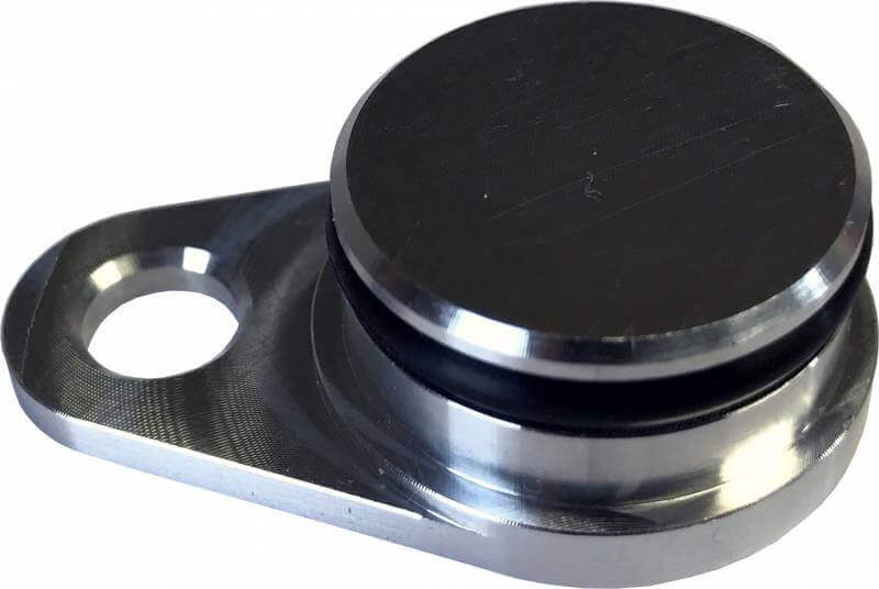 Billet Speedo block off plate - Image 2