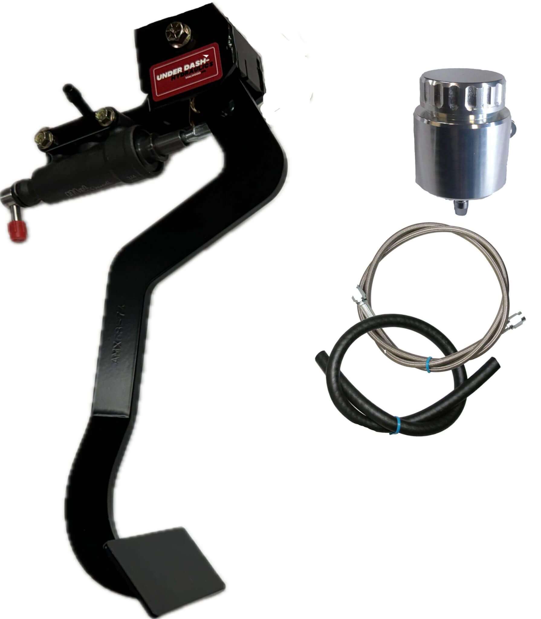 1968-74 AMC AMX Hydraulic Master Cylinder with integrated Malwood clutch pedal kit