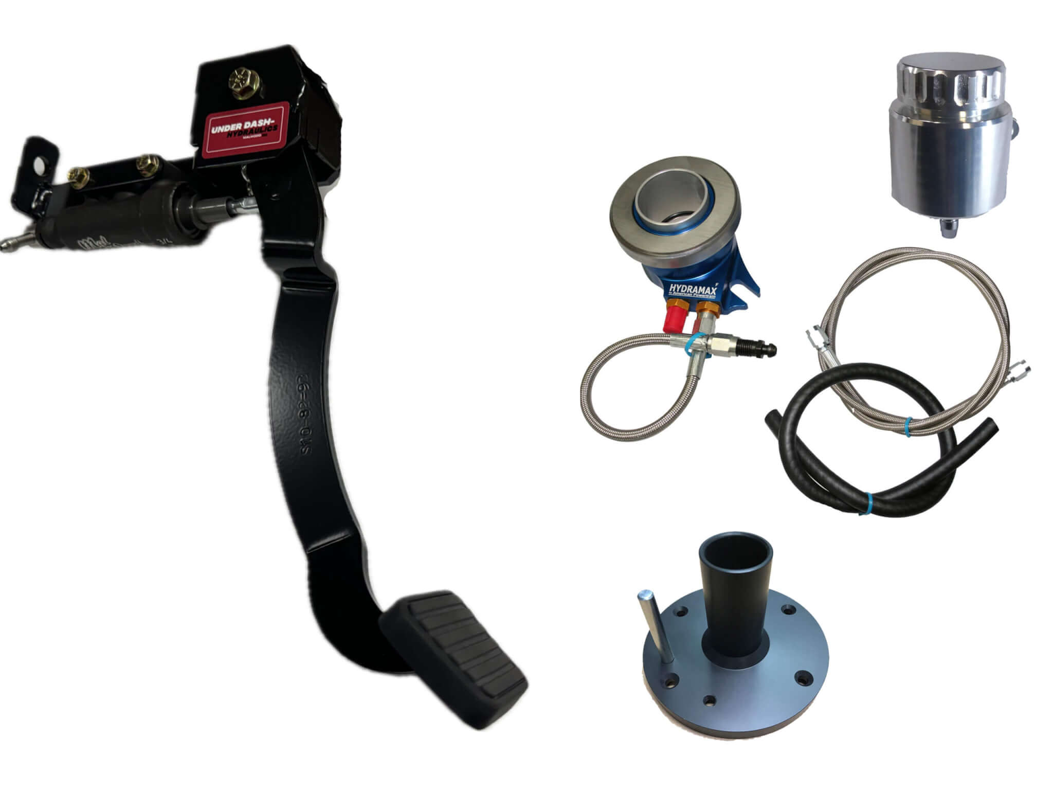 1982-93 Chevy S-10/S-15 Hydraulic Clutch Conversion Kit with Clutch Pedal for GM 6-Speed Magnum, T-56