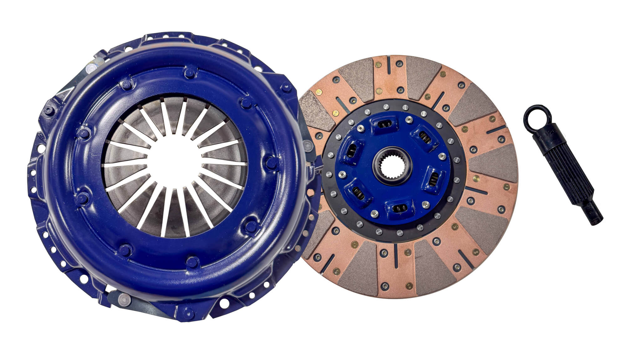 American Powertrain Stage 2 GM 11" Clutch Kit 26-Spline 1-1/8" Diameter Input Shaft Dual Friction Up to 500HP-550lbs/ft
