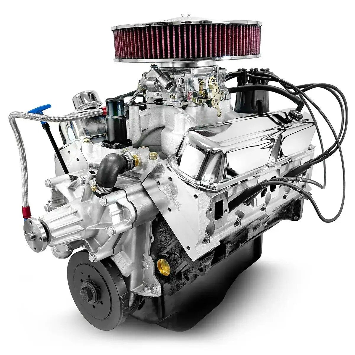 Chrysler Small Block Compatible 408 c.i. Engine - 465 Horsepower - Deluxe Dressed - Carbureted