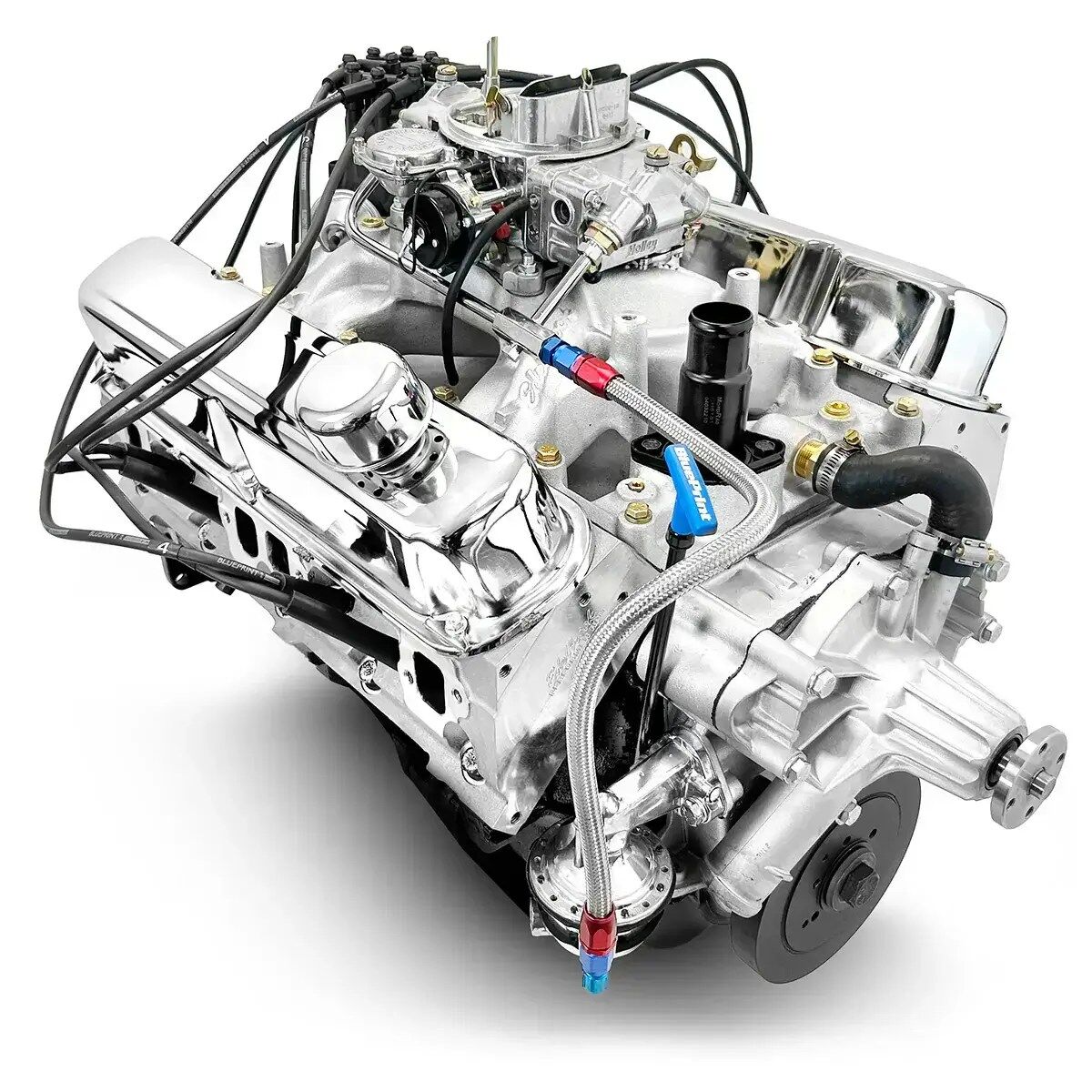 Chrysler Small Block Compatible 408 c.i. Engine - 465 Horsepower - Deluxe Dressed - Carbureted - Image 3