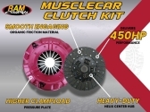 RAM Musclecar 450HP Street Performance Organic Clutch Kit GM 11 x 1 1/8-10 spline - Image 2