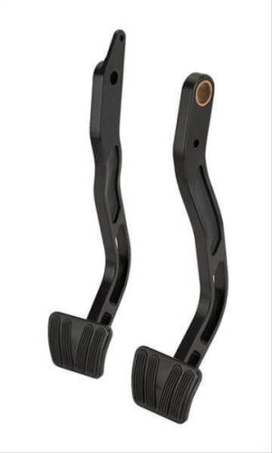 67-72 Chevy C10 Clutch and Brake Pedals- Lokar Midnight Series Black
