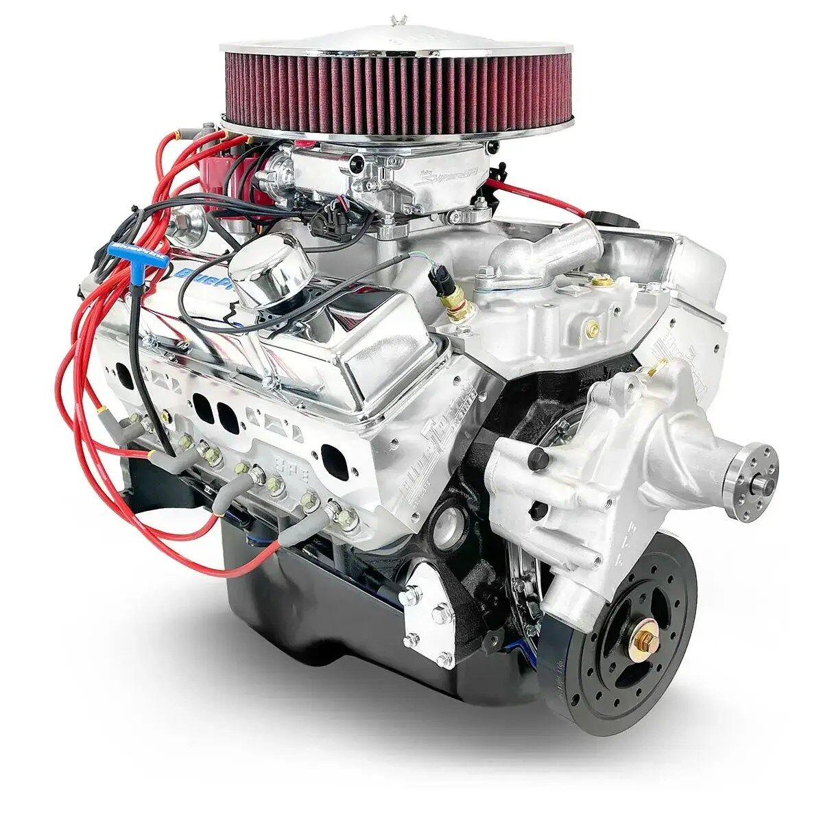 GM Small Block Compatible 383 c.i. Engine - 436 Horsepower - Deluxe Dressed - Fuel Injected - Image 2