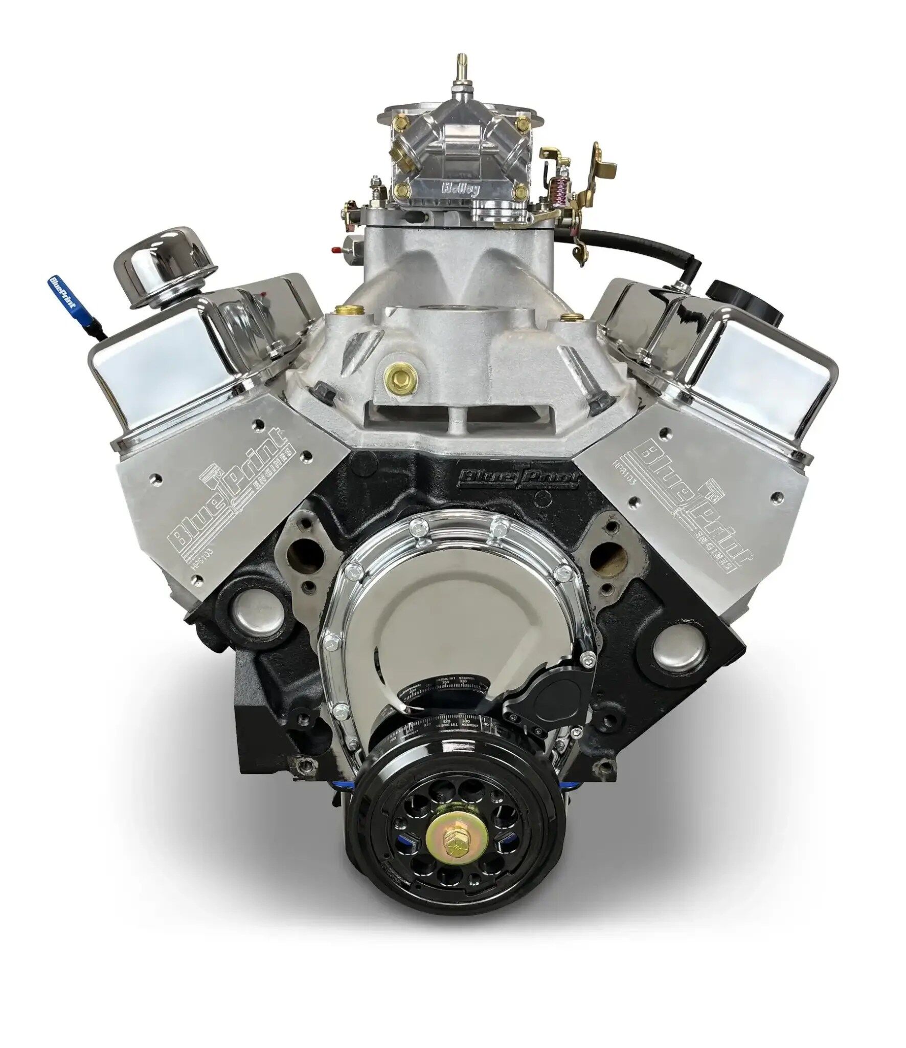 BluePrint Motorsports GM Small Block Compatible 396 c.i. Engine - 530 Horsepower - Base Dressed - Carbureted - Image 2