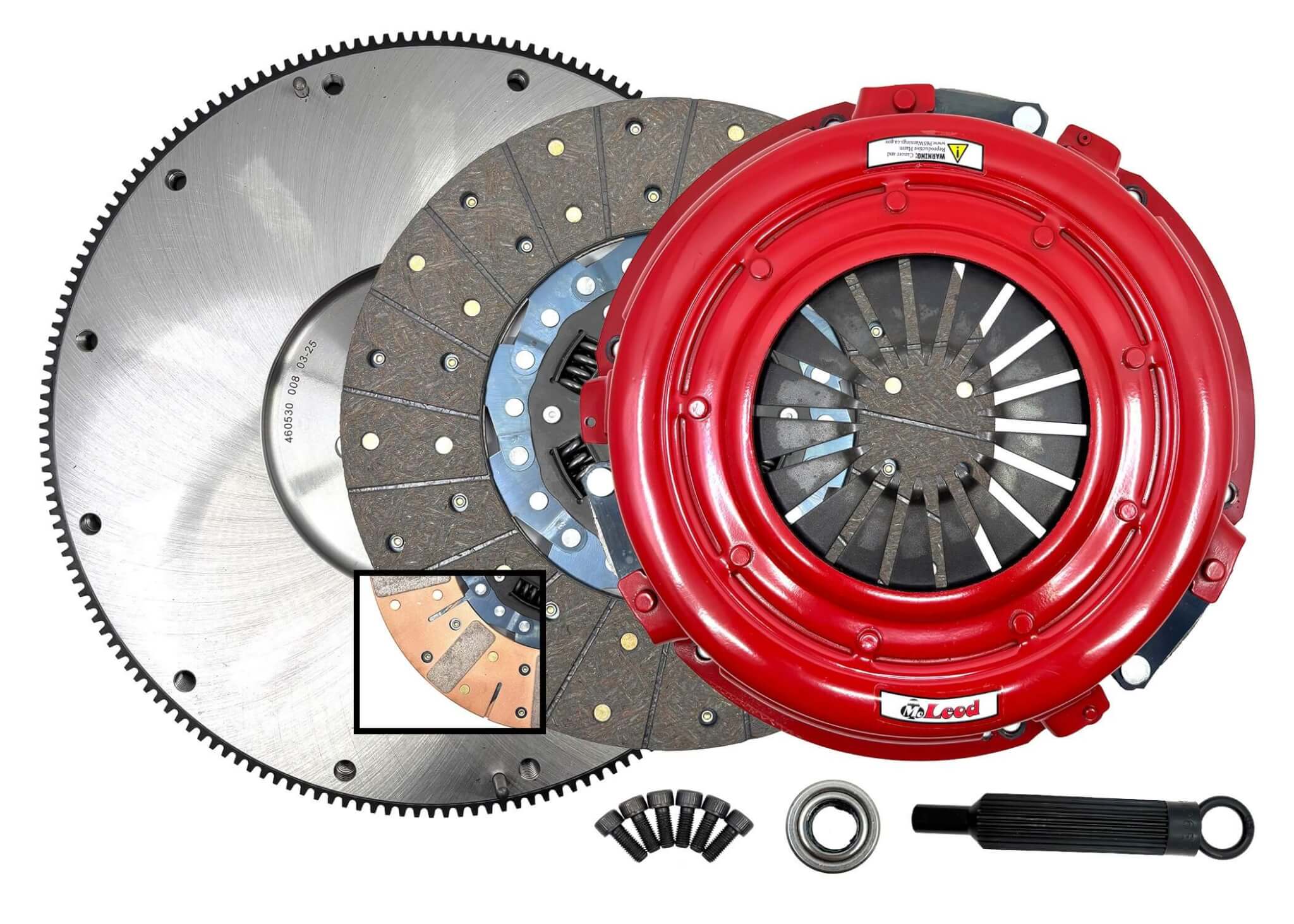 McLeod Super Street Pro Clutch Kit, Camaro/Firebird 1998-02, 12 x 1-1/8 x 26