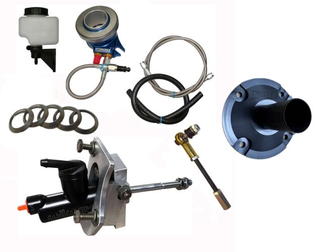 1971-73 Mustang Hydramax Hydraulic Clutch System for 1-1/16" input Toploader