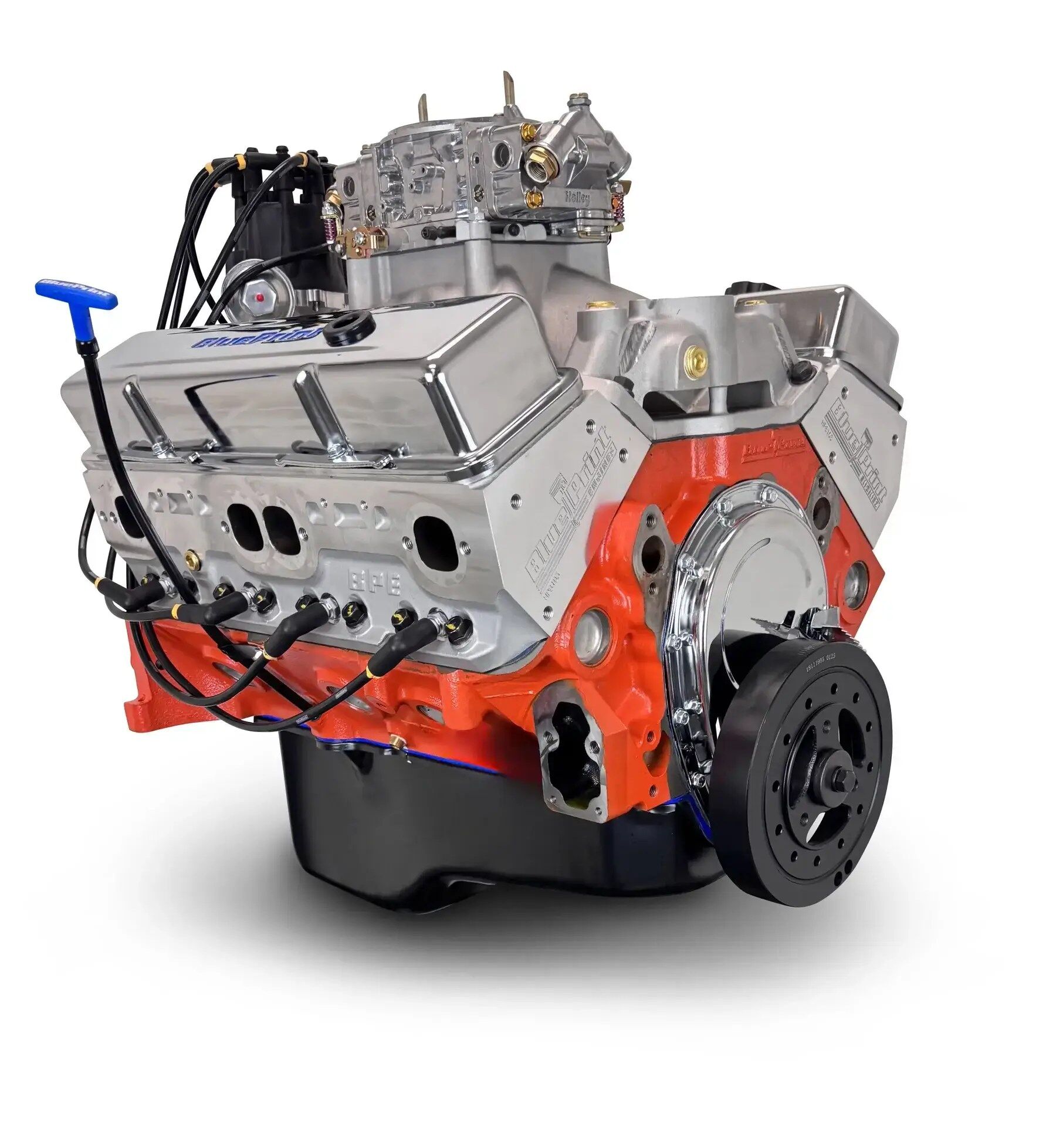 GM Small Block Compatible 454 c.i. ProSeries Engine - 563 Horsepower - Base Dressed - Carbureted - Image 3