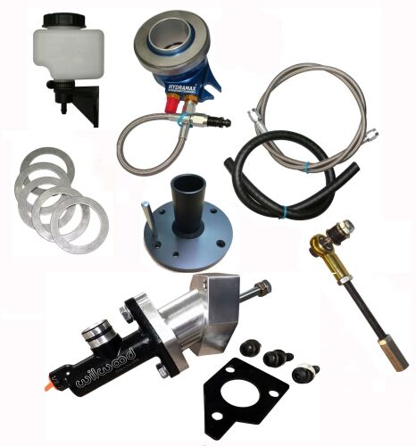 1967-70 Mustang Hydramax Hydraulic Clutch System with 429/460 FE Engines and Magnum 6-speed