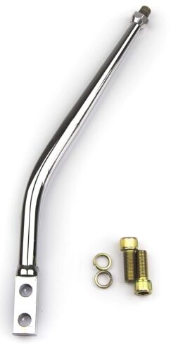 Lokar Chrome Shifter Lever 10" Single Bend TREMEC TKO & Magnum