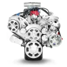 Ford Small Block 347 c.i. Engine - 415 Horsepower - Deluxe Dressed with Polished Pulley Kit - Carbureted - Image 3