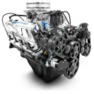 Ford Small Block 302 c.i. Engine - 361 Horsepower - Deluxe Dressed with Black Pulley Kit - Carbureted Front Sump Oil Pan - Image 2