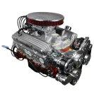 GM Small Block 327 c.i. Engine - 350 Horsepower - Deluxe Dressed - Polished Pulley Kit - Fuel Injected - Image 2
