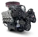 Ford Small Block 347 c.i. Engine - 415 Horsepower - Deluxe Dressed with Black Pulley Kit - Rear Sump Oil Pan-Carbureted - Image 4