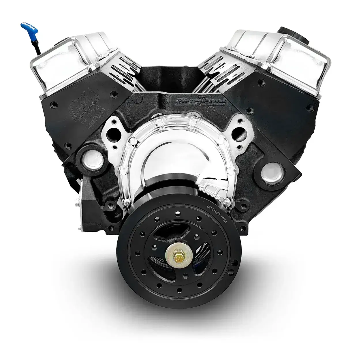 50 State Legal Replacement 1978-1988 - GM Small Block Compatible 350 c.i. Engine - Long Block - Image 2