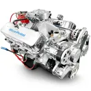 GM Big Block Compatible 496 c.i. Engine - 600 Horsepower - Deluxe Dressed with Polished Pulley Kit - Fuel Injected - Image 3