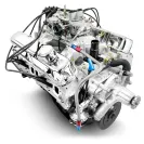 Chrysler Small Block Compatible 408 c.i. Engine - 465 Horsepower - Deluxe Dressed - Carbureted - Image 3