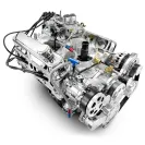 Chrysler Small Block Compatible 408 c.i. Engine - 465 Horsepower - Deluxe Dressed with Polished Pulley Kit - Carbureted - Image 3