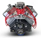 GM Big Block Compatible 454 c.i. Engine - 460 Horsepower - Deluxe Dressed - Black Pulley Kit - Fuel Injected - Image 4