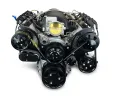 GM LS Compatible 376 c.i. Pro Series Engine - 530 Horsepower - Deluxe Dressed - Black Pulley Kit - Holley Terminator X EFI System - Image 2