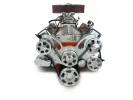 GM Big Block Compatible 502 c.i. Pro Series Engine - 627 Horsepower - Deluxe Dressed -Polished Pulley Kit - Carbureted - Image 2