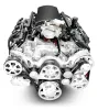 Chrysler Hemi Compatible 426 c.i. Pro Series Engine - 610 Horsepower - Deluxe Dressed - Polished Pulley Kit - Fuel Injected - Image 2
