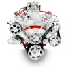 GM Big Block Compatible 632 c.i. Pro Series Engine - 815 Horsepower - Deluxe Dressed - Polished Pulley Kit - Fuel Injected - Image 2