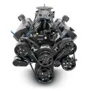 GM Big Block Compatible 632 c.i. Pro Series Engine - 815 Horsepower - Blackout Reaper Edition - Deluxe Dressed - Black Pulley Kit - Fuel Injected - Image 2