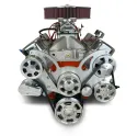 GM Big Block Compatible 540 c.i. Pro Series Engine - 670 Horsepower - Deluxe Dressed - Polished Pulleys - Carbureted - Image 2
