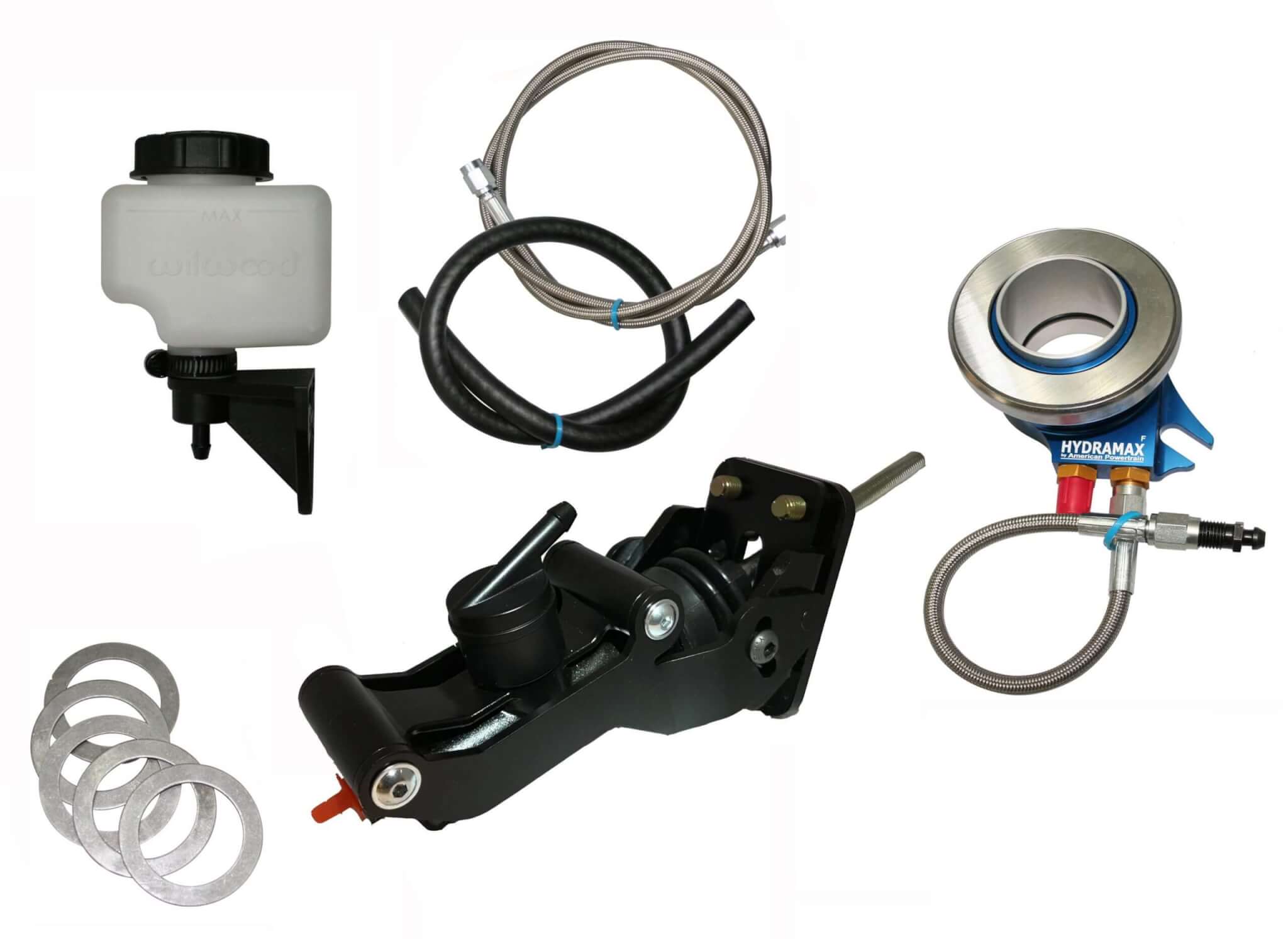 HYDRAMAX Hydraulic Clutch Actuator System for TKX/TKO/Muncie/T10/Saginaw/Richmond/Jericho/T5/Lenco