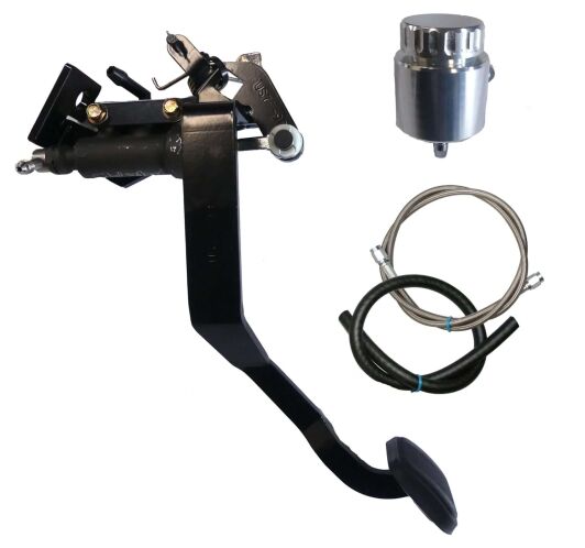 1979-93 Ford Fox Body Mustang Hydramax Hydraulic Clutch System - Pedal Only for Factory Automatic Cars