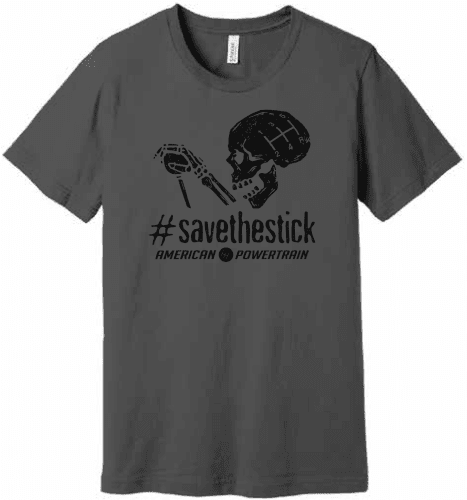 Save The Stick T-Shirt- Blackout Series