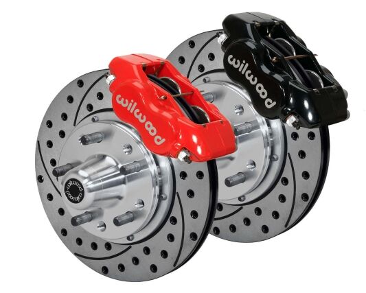 1987-93 Ford Mustang Wilwood Forged Dynalite Pro Series Front Brake Kit 5 lug