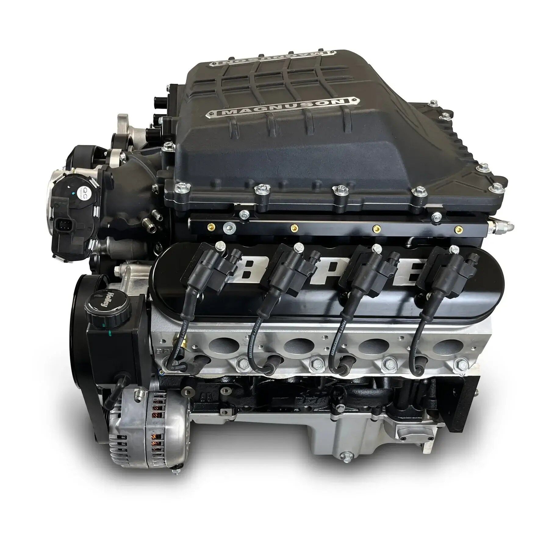 GM LS 376 c.i. Pro Series Engine - 700 Horsepower - Deluxe Dressed - Black Pulley Kit - Holley Terminator X EFI System - Image 3