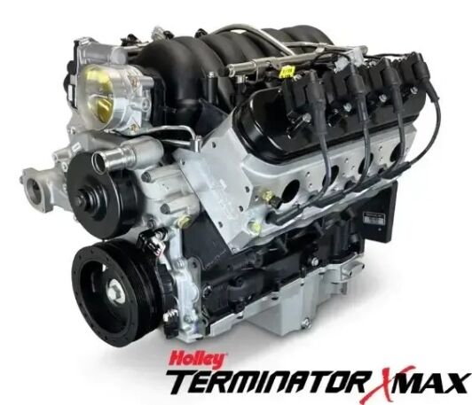 GM LS Compatible 376 c.i. Pro Series Engine - 530 Horsepower - Base Dressed - Holley Terminator X EFI System