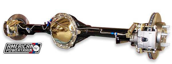 Complete 12-Bolt Rear Axle Assembly for 1967-69 Camaro, Firebird and Trans-Am