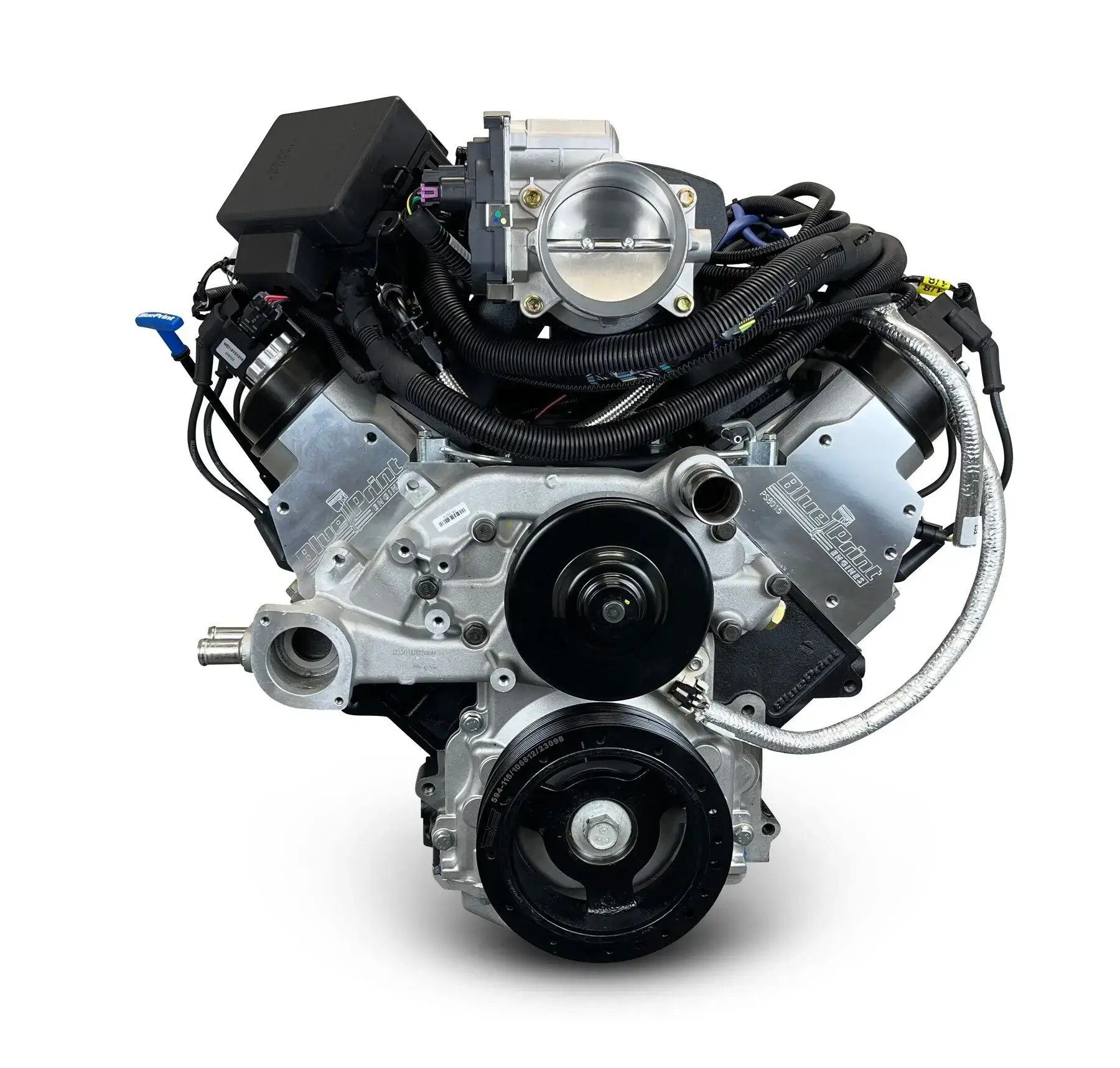 GM LS Compatible 376 c.i. Pro Series Engine - 525 Horsepower - Base Dressed - Holley Terminator X EFI System - Image 2