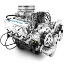 Ford Small Block 302 c.i. Engine - 361 Horsepower - Deluxe Dressed with Polished Pulley Kit - Fuel Injected Rear Sump Oil Pan - Image 4