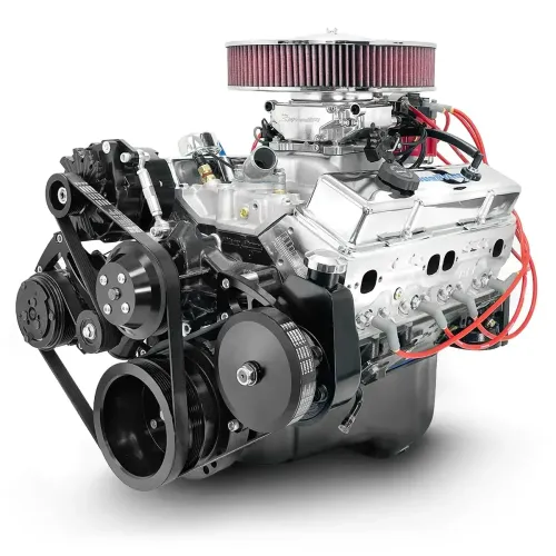 GM Small Block Compatible 350 c.i. Engine - 341 Horsepower - Deluxe Dressed - Black Pulley Kit - Fuel Injected