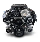 GM LS Compatible 427 c.i. Pro Series Engine - 800 Horsepower - Deluxe Dressed - Natural Pulley Kit - Holley Terminator X EFI System - Image 2