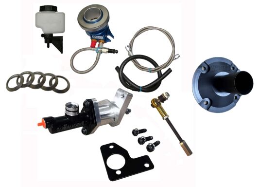 1965-66 Mustang Hydramax Hydraulic Clutch System for 1-1/16" input Toploader