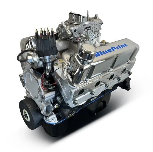 Ford Small Block 347 C.I. Engine - 415 Horsepower - Base Dressed - Carbureted-Rear Sump Oil Pan