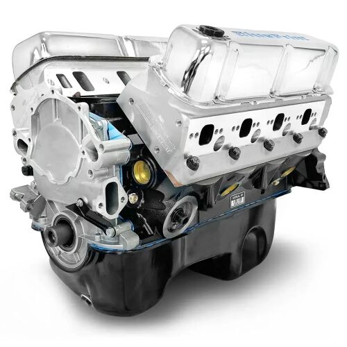 Ford Small Block 347 C.I. Engine 415 Horsepower Long Block-Rear Sump Oil Pan