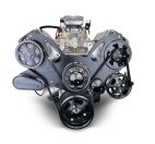 GM Big Block Compatible 496 c.i. Engine - 600 Horsepower - Deluxe Dressed - Black Pulley Kit - Fuel Injected - Image 2