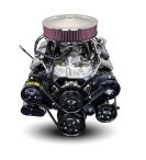 GM Small Block Compatible 400 c.i. Engine - 500 Horsepower - Deluxe Dressed with Black Pulley Kit - Multi-Port Fuel Injected - Image 2