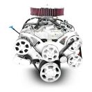 GM Small Block Compatible 400 c.i. Engine - 500 Horsepower - Deluxe Dressed - Polished Pulley Kit - Multi-Port Fuel Injected - Image 2