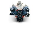 GM Big Block Compatible 540 c.i. Pro Series Engine - 670 Horsepower - Deluxe Dressed - Black Pulley Kit - Carbureted - Image 2